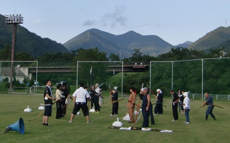 真田軍のリハーサル