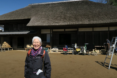 天皇の料理番ロケ地、房総の村にて